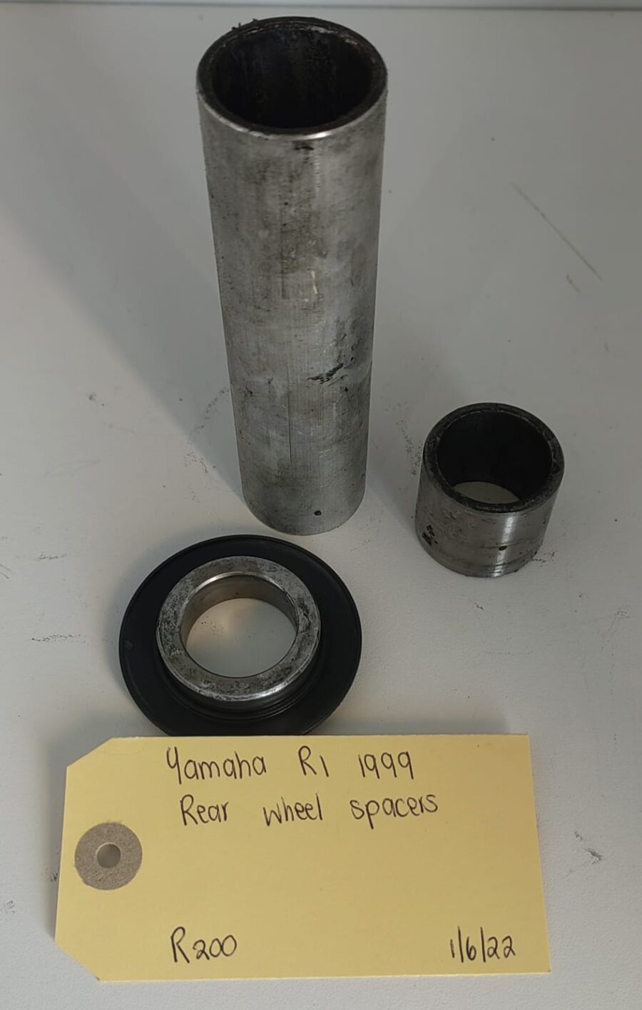 YAMAHA R1 REAR WHEEL SPACERS TMG WESTCOAST